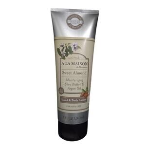 A LA MAISON Sweet Almond Lotion for Dry Skin - Natural Hand and Body Lotion New